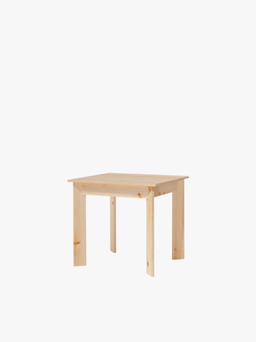 Mesa de comedor de madera 80X80 BATU | LUFE