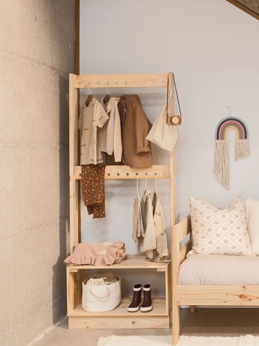 Burro para ropa infantil Montessori | LUFE