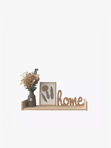 Mensola da parete in legno 84X21 cm | LUFE