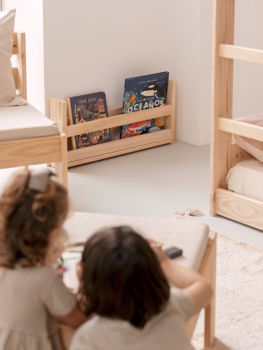 Estantería Montessori 1 balda en madera | LUFE