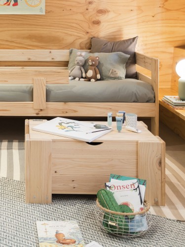 Baule NINAO da 70 cm in legno | LUFE