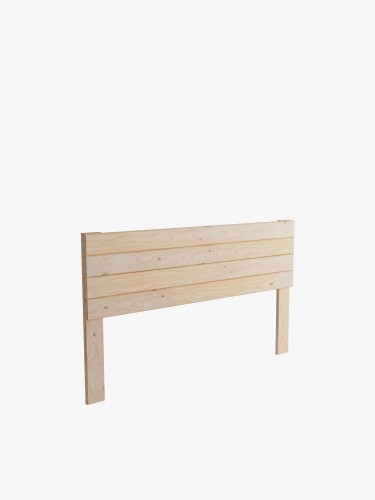 Testiera con gambe in legno per letto da 160 cm | LUFE