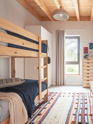 Letto a castello in legno da 105 cm | LUFE