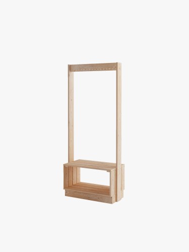 Stender appendiabiti BEKA 160x70 cm in legno | LUFE