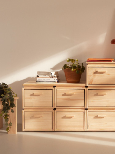 Mueble archivador con 4 cajones LIBE | LUFE