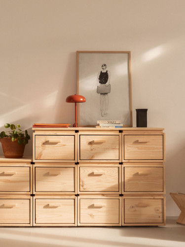 Mueble archivador con 9 cajones LIBE | LUFE