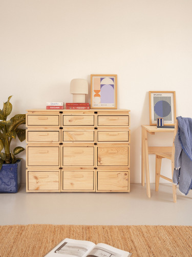 Mueble archivador con 12 cajones LIBE | LUFE
