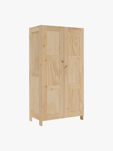 Armoire avec cintre en bois NINAO | LUFE