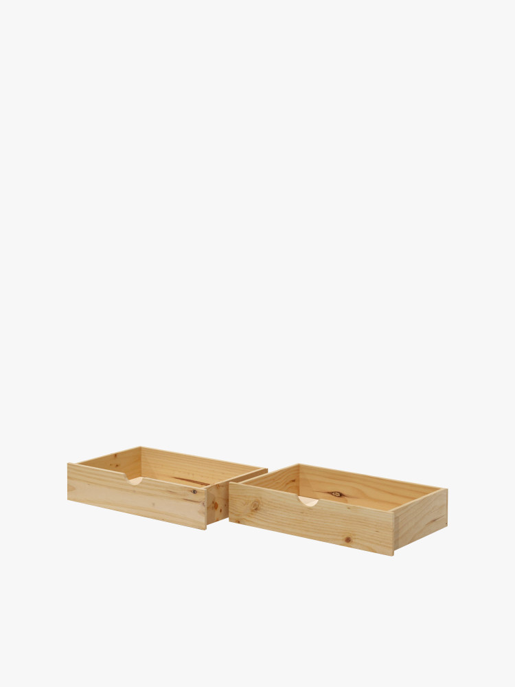 Cassetti contenitori profondità 65 cm in legno | LUFE 2