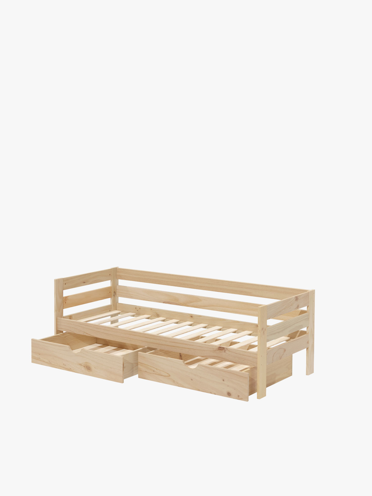 LORE lit banquette 80 avec 2 tiroirs