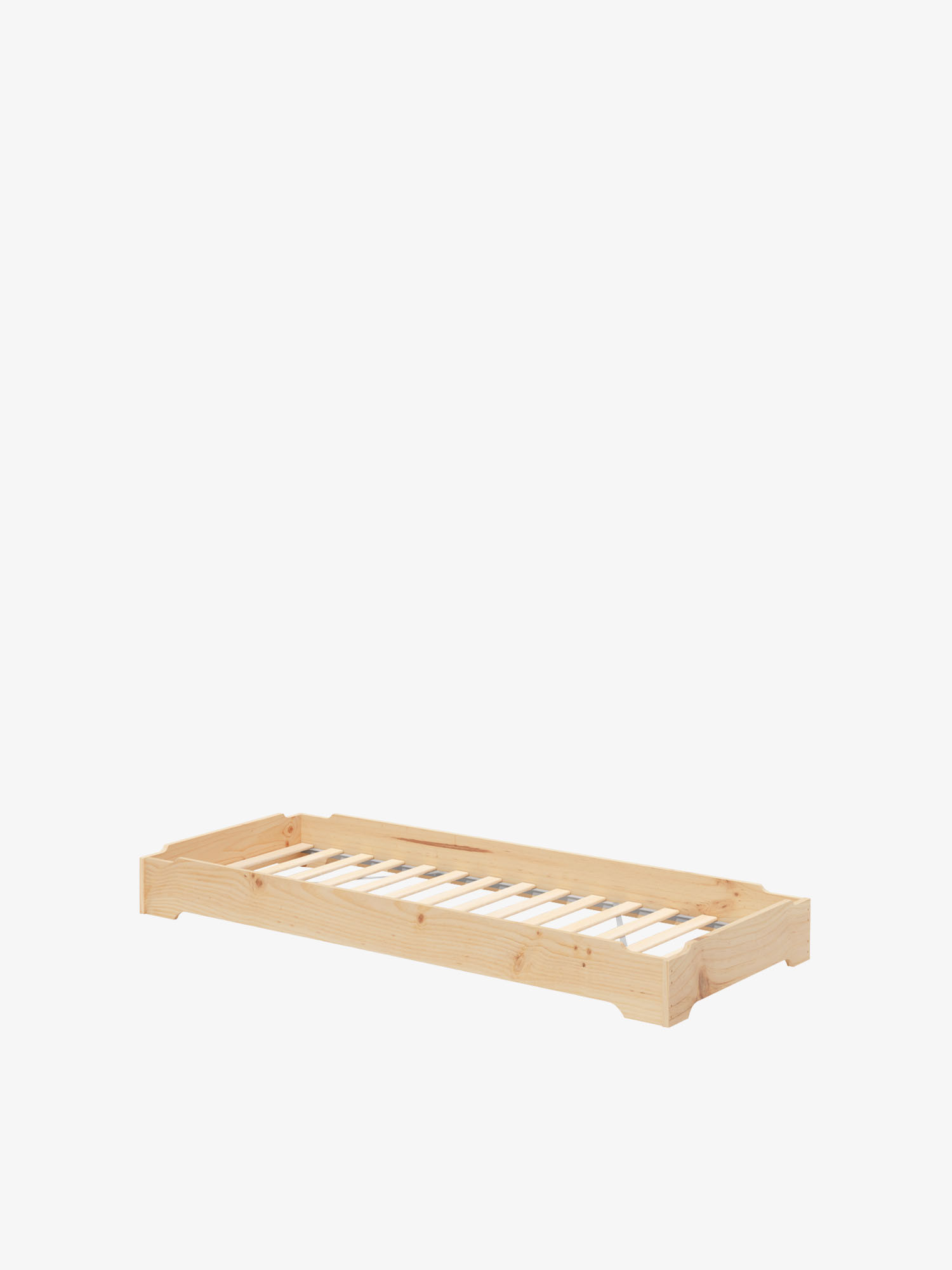 Cama montessori apilable individual de 90 m de madera | LUFE
