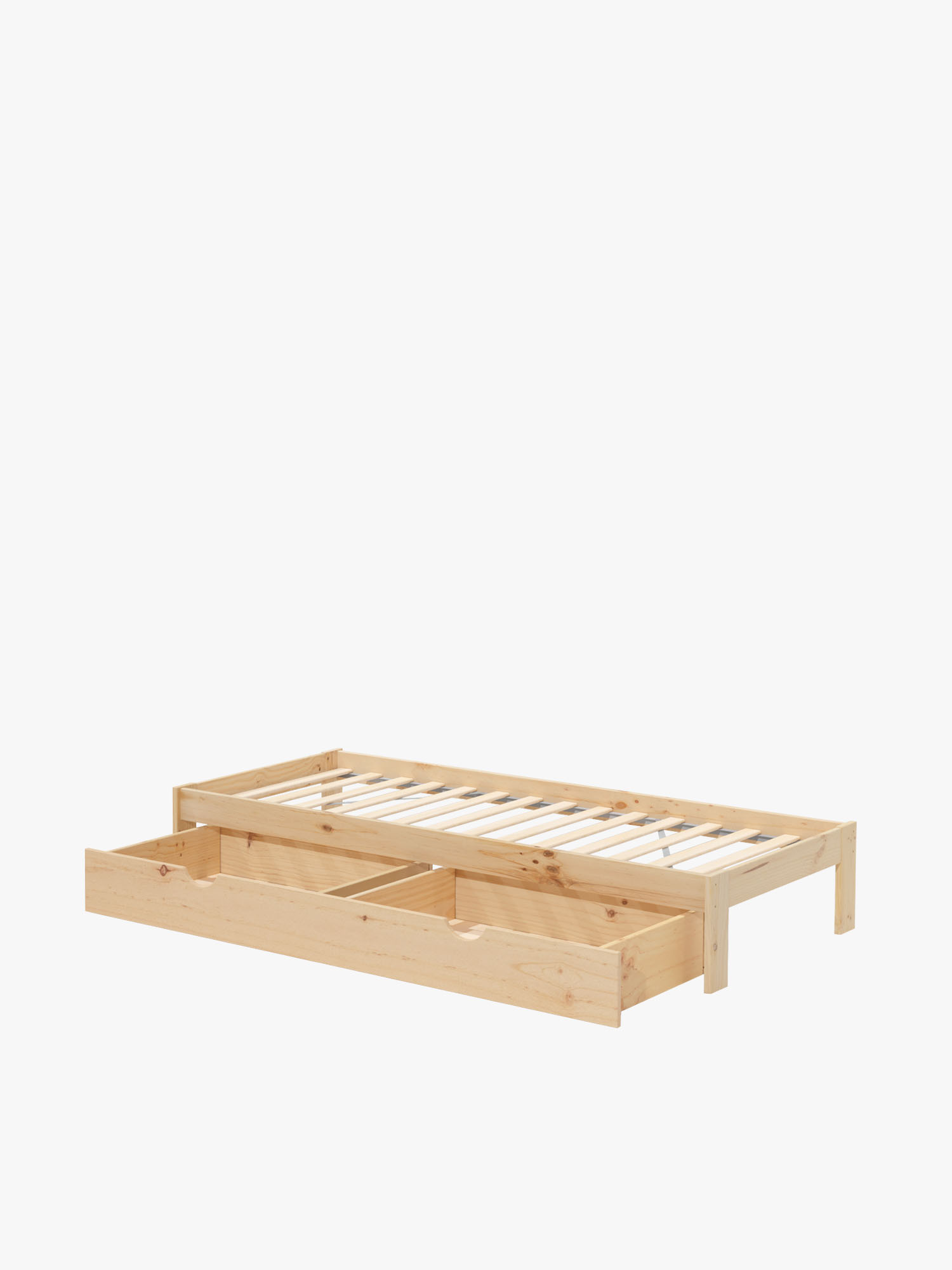 BASO letto singolo 80 con contenitore