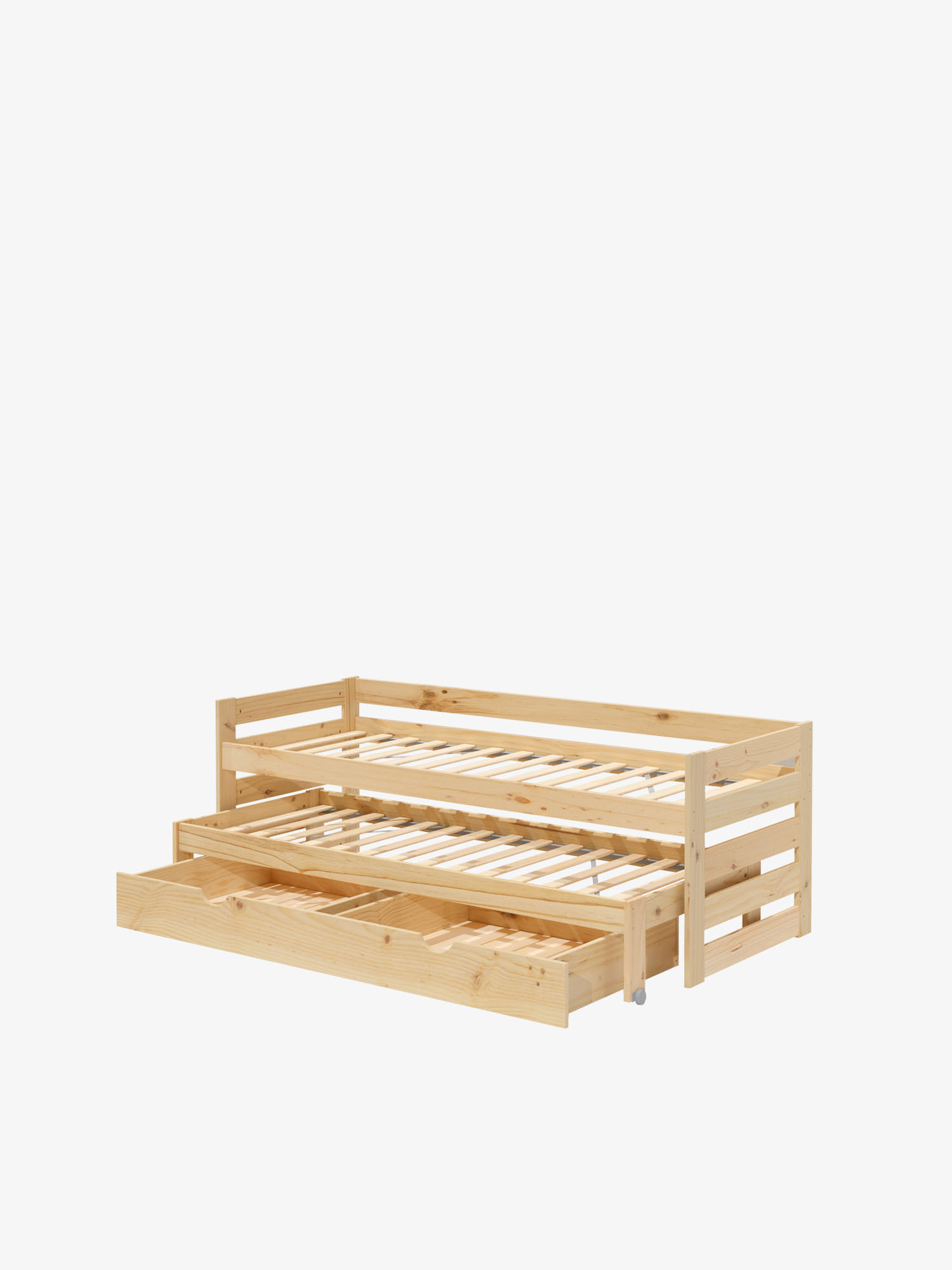 LORE cama nido compacta con 1 cajón