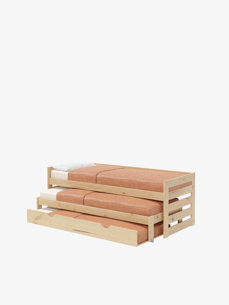 LORE cama dupla compacta tripla