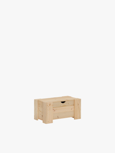 Coffre de rangement NINAO 70 cm en bois | LUFE