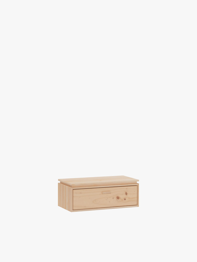LIBE mesita de noche con cajón 78x32