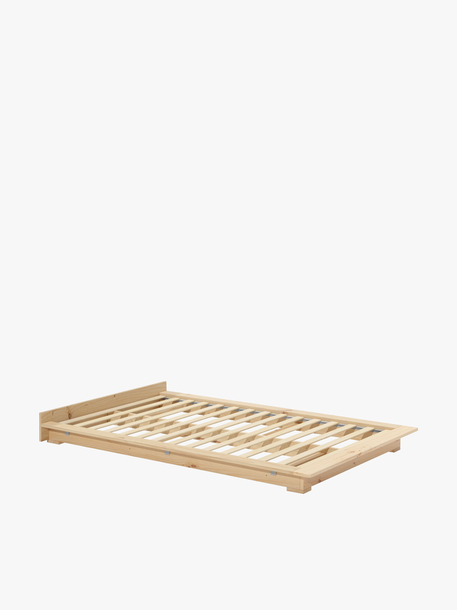 Lit tatami japonais 140 en bois de pin massif | LUFE