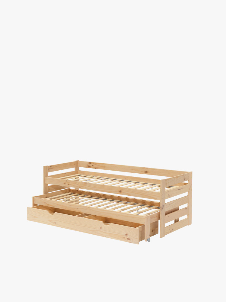 Cama dupla 80 com gaveta de arrumação | LUFE 2