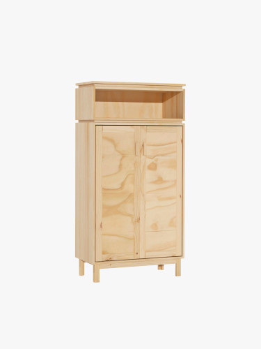 Armoire d'entrée en bois naturel | LUFE