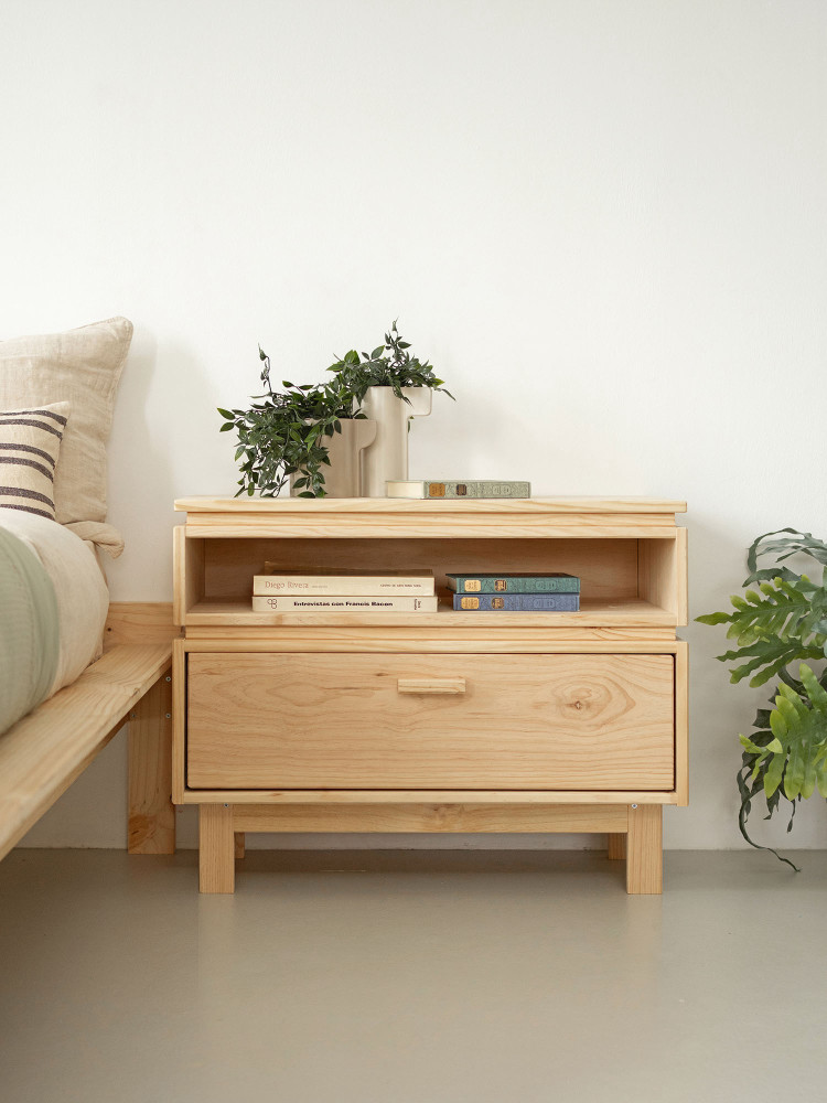 Module creux en bois naturel 39x30 | LUFE 2