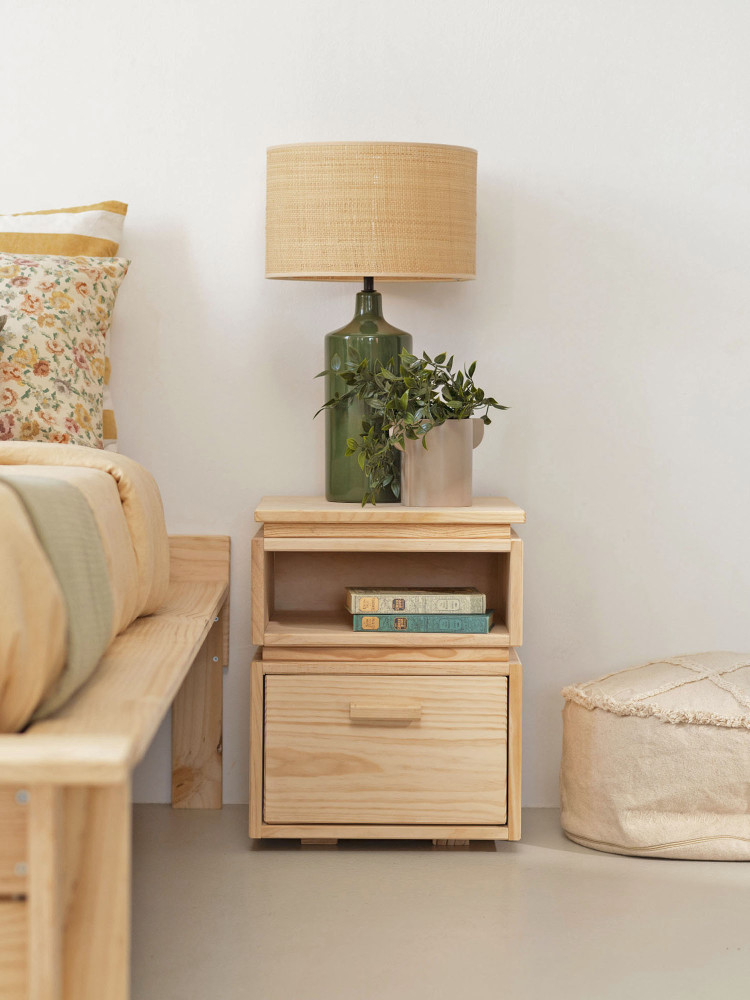 Modulo a giorno in legno naturale 39x20 | LUFE 2