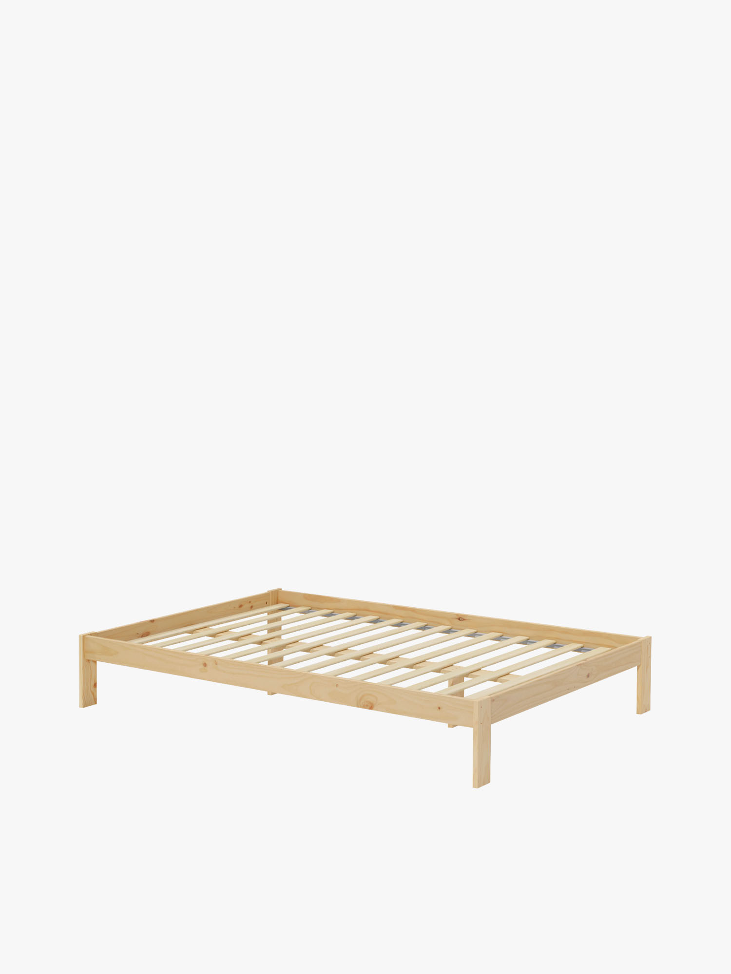 Letto matrimoniale BASO 160 cm in legno | LUFE