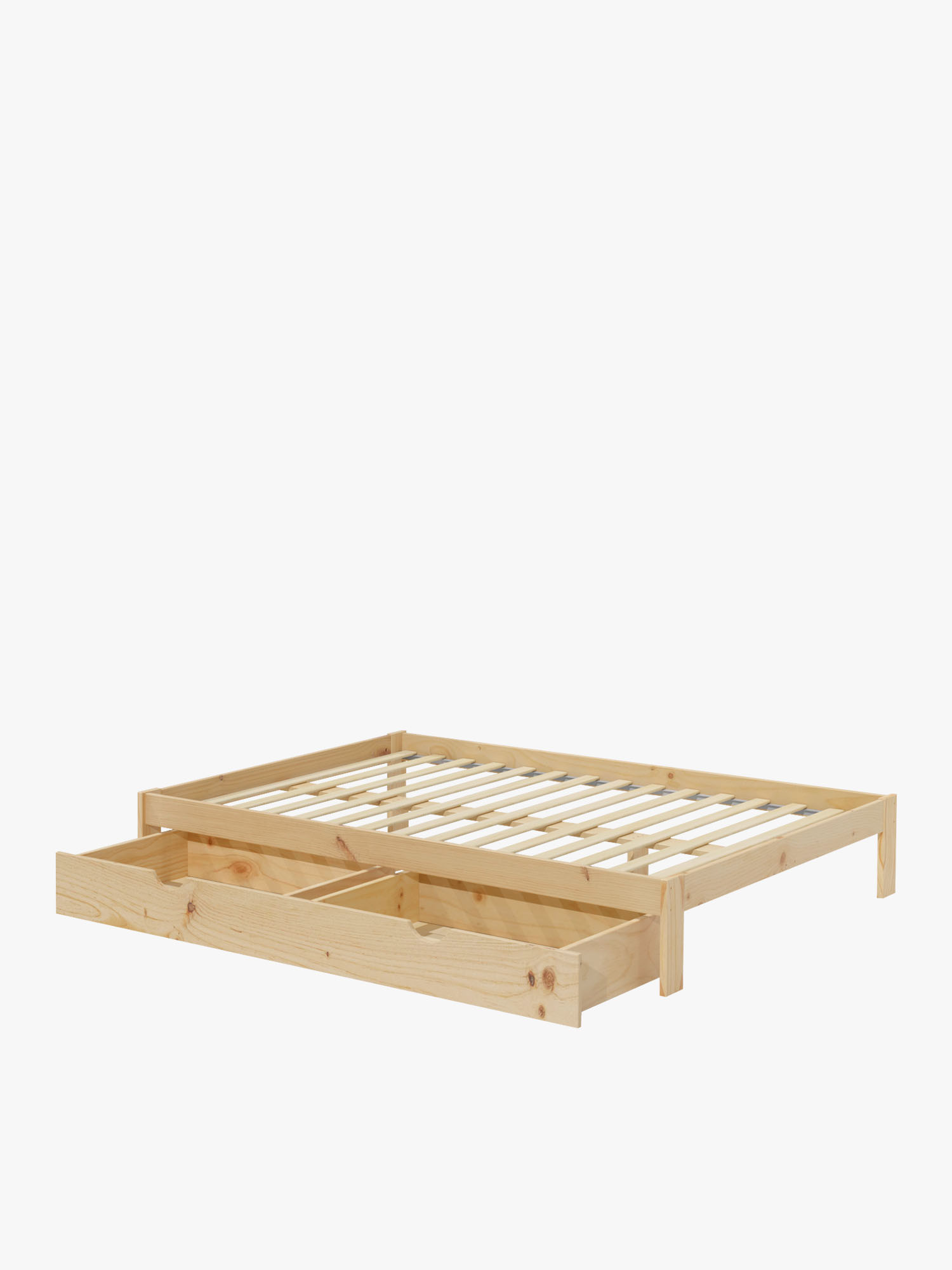 Cama BASO de casal de 150 cm com gaveta | LUFE
