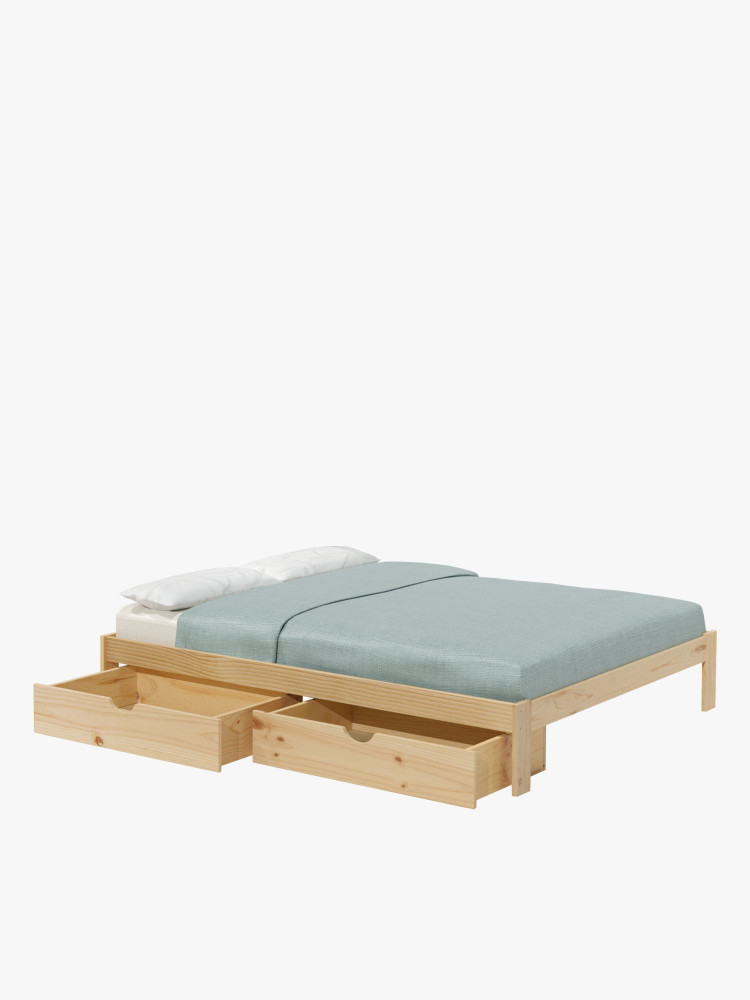 Letto king size BASO da 180 cm | LUFE