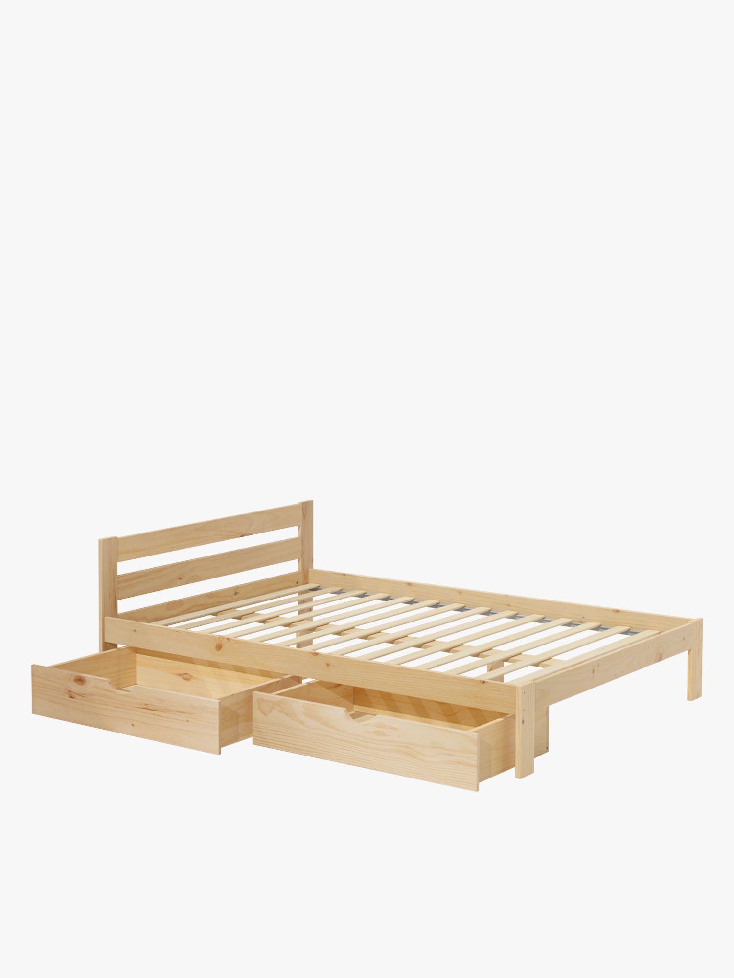 Cama doble LORE 160 cm con cajones | LUFE