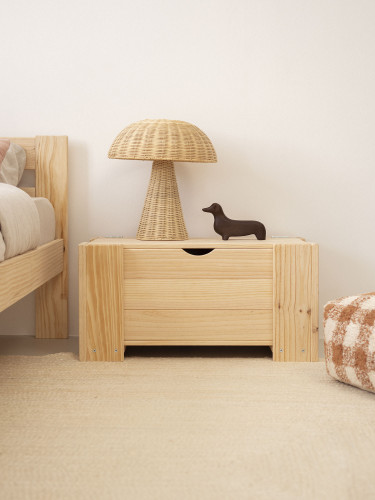 Baúl NINAO de 70 cm en madera | LUFE