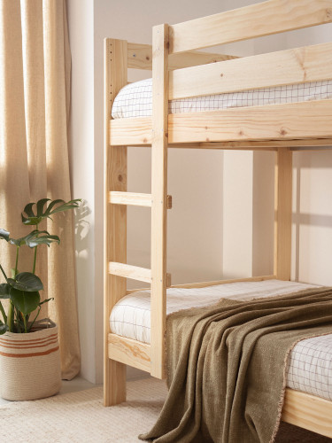 Letto a castello in legno da 105 cm | LUFE