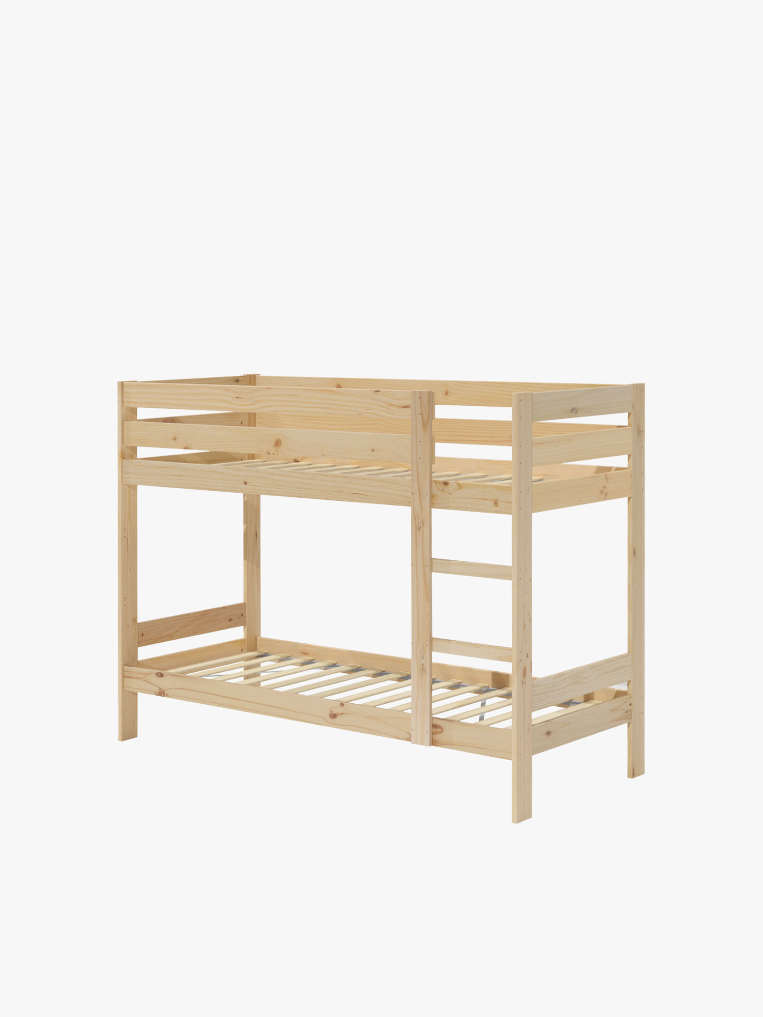Lit superposé enfants en bois de 80 cm | LUFE