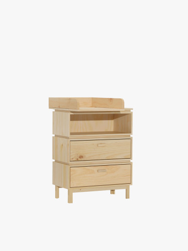 Cómoda modular com muda-fraldas removível para bebé | LUFE