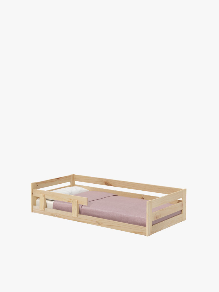 Cama infantil Montessori 105 de madera de pino | LUFE