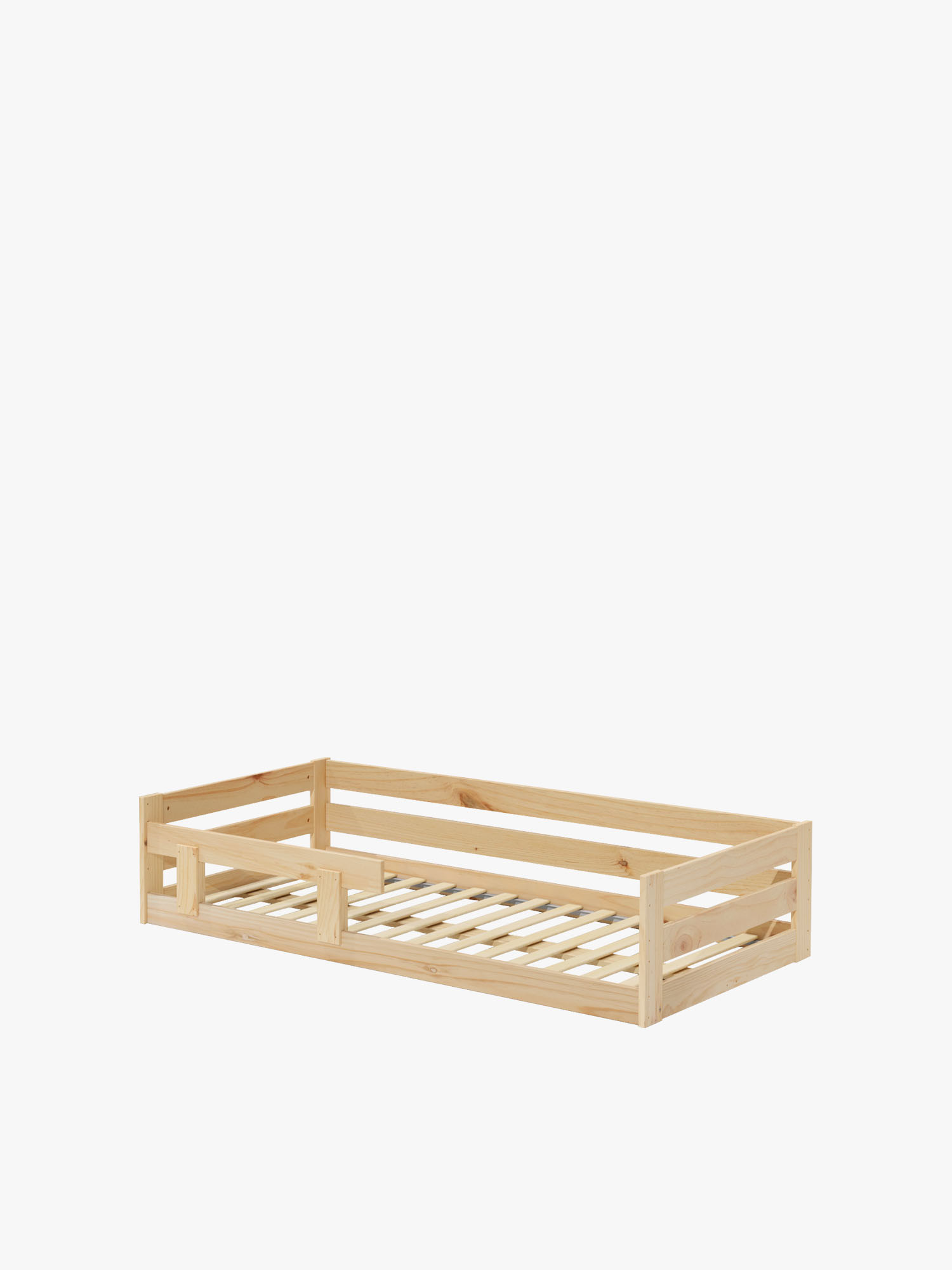 Cama infantil Montessori 105 em madeira de pinho | LUFE