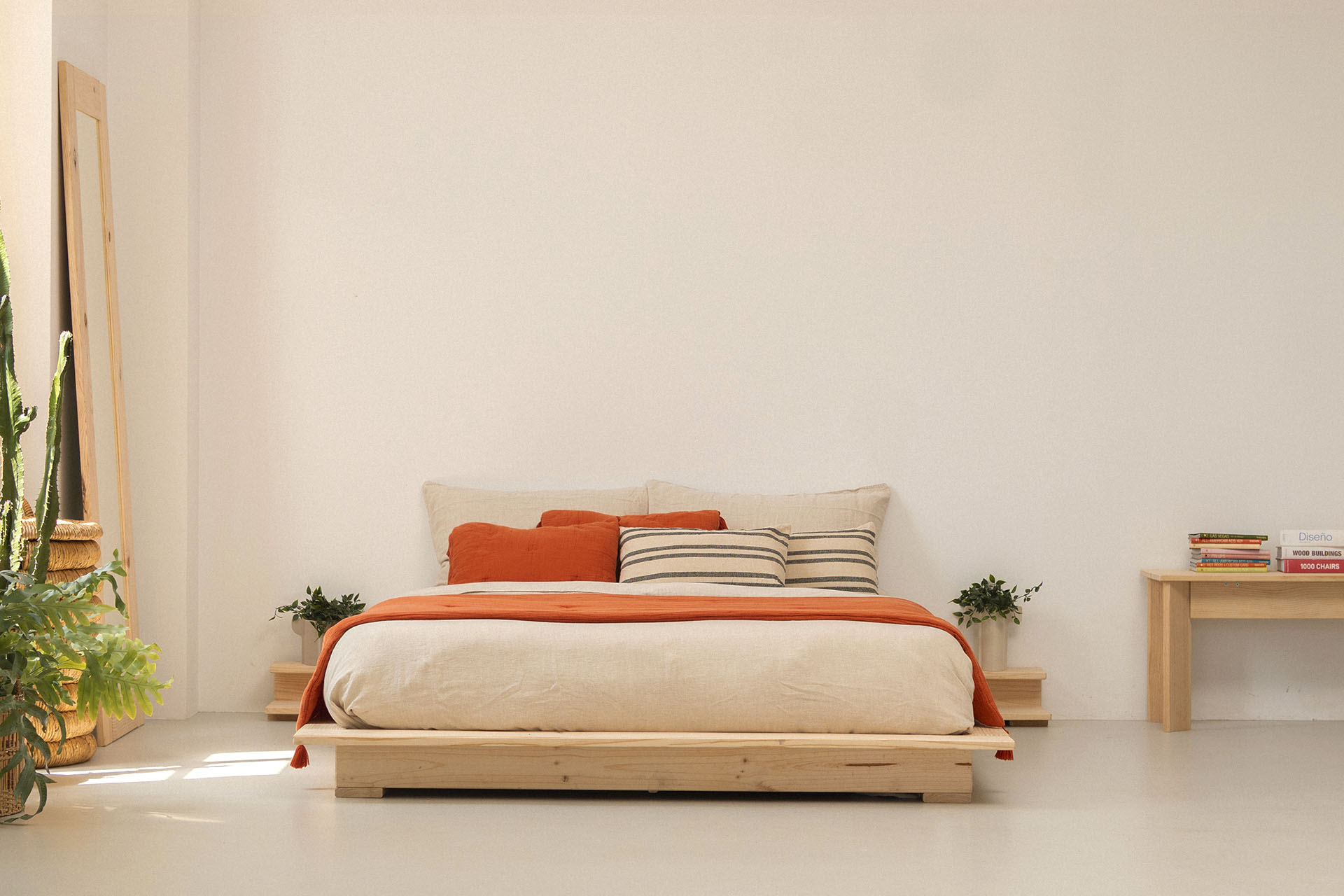 Imagen de ambiente 1 para:tatami japonés de madera natural