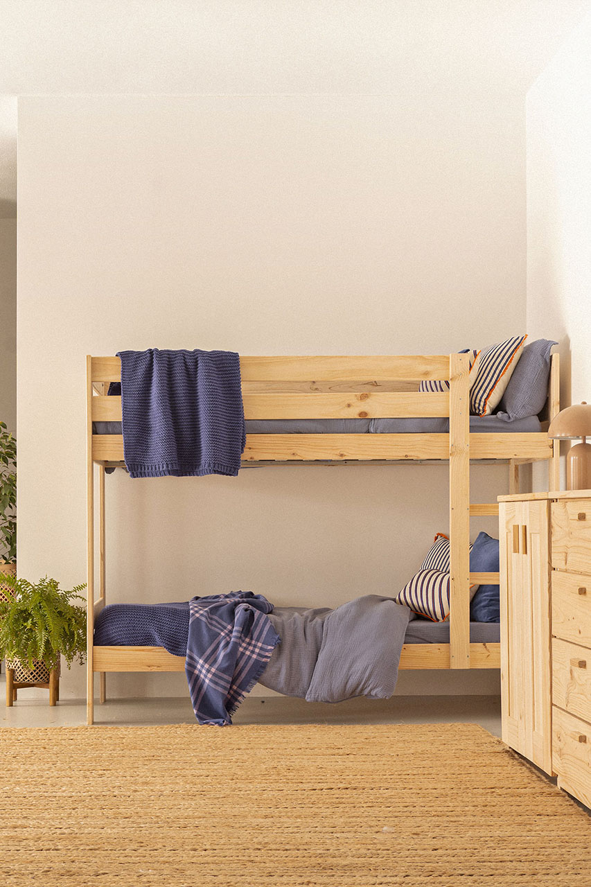 Imagen de ambiente 1 para:Litera de madera de pino