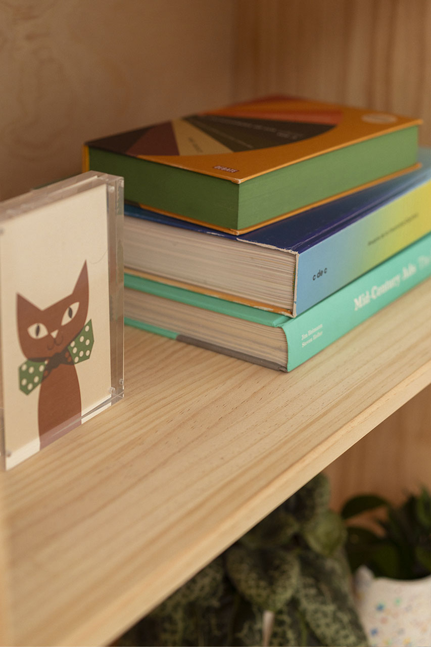 Imagen de ambiente 2 para:Estantería librería de madera ecológica