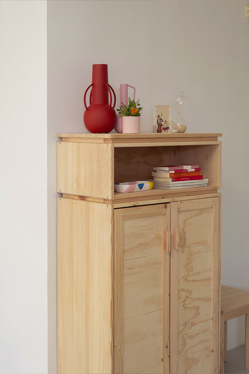 Imagen de ambiente 4 para:Armario para el recibidor de madera ecológica