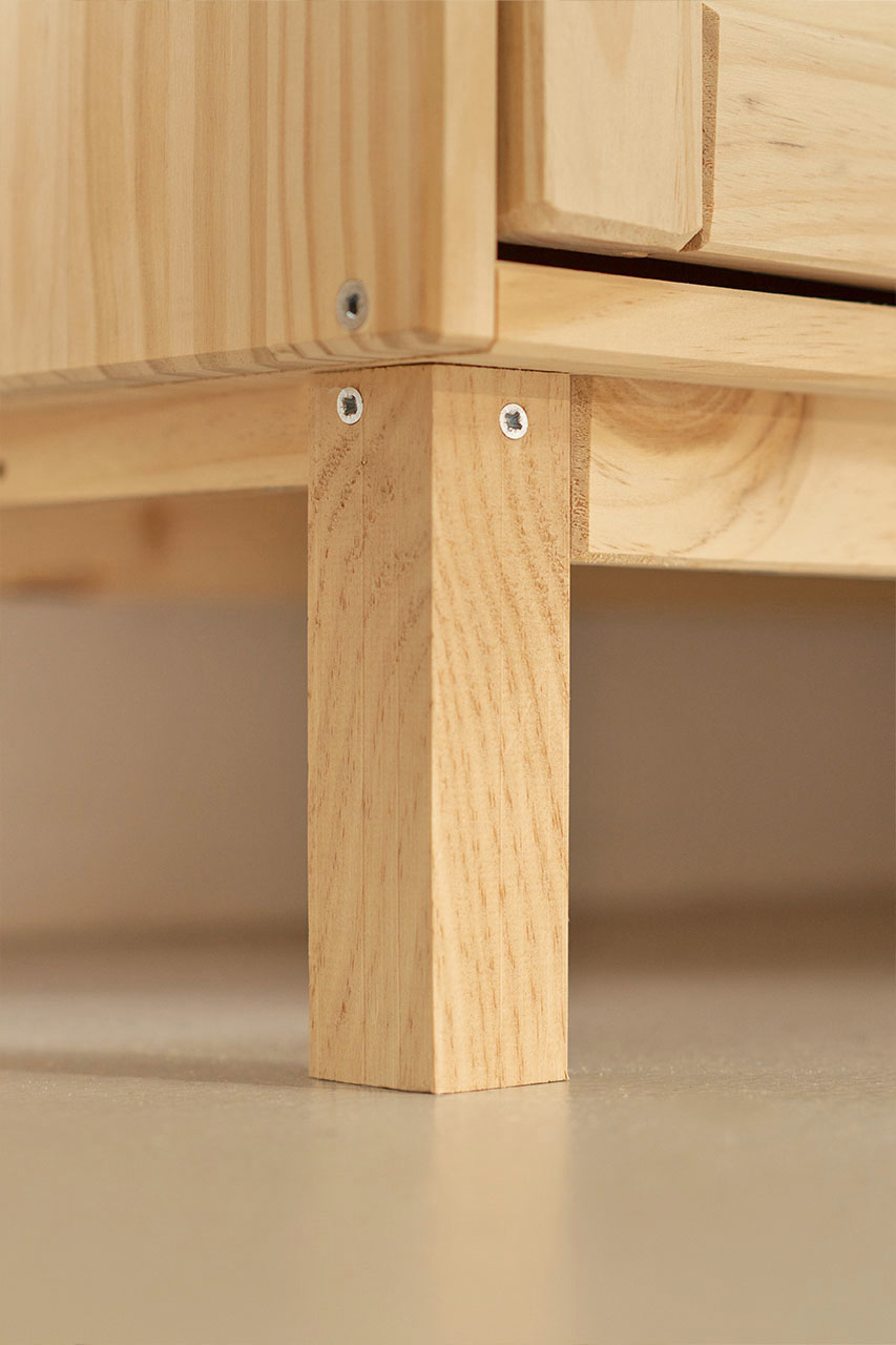 Imagen de ambiente 6 para:Armario aparador bajo de madera natural